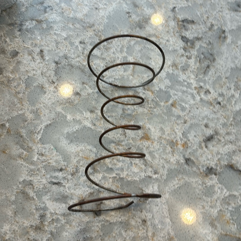 Vintage bed spring, metal